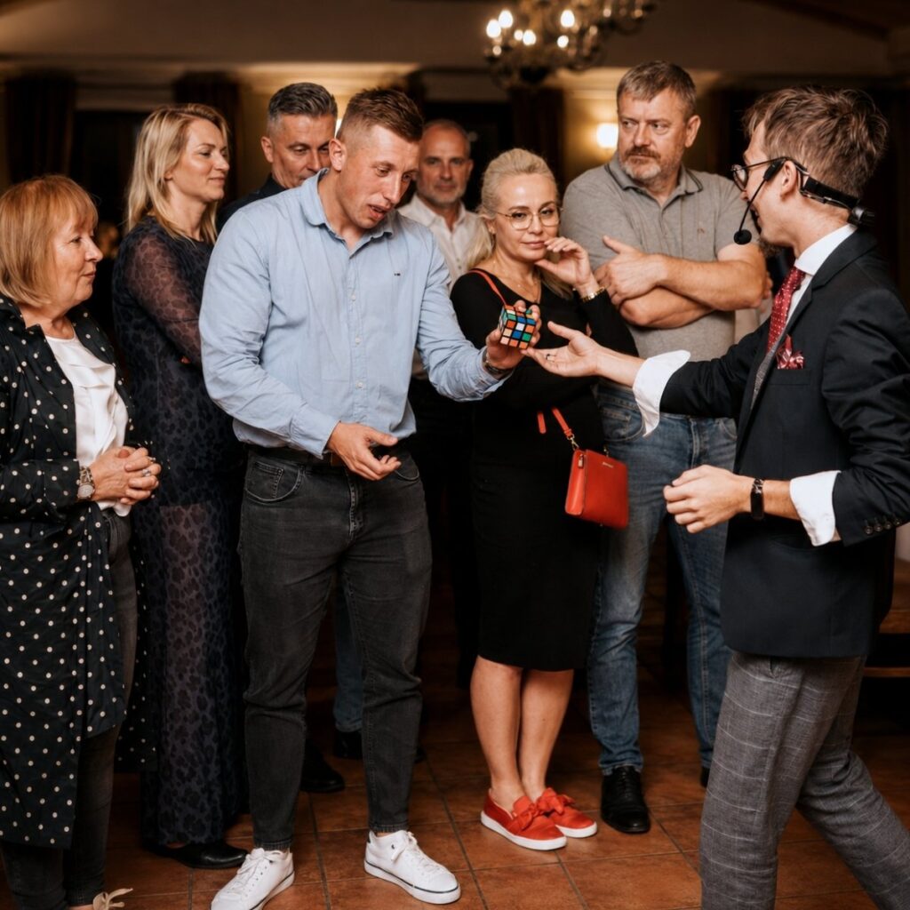 pokaz-magiczny-rafal-alabrudzinski-iluzjonista-eventy-impreza-firmowa